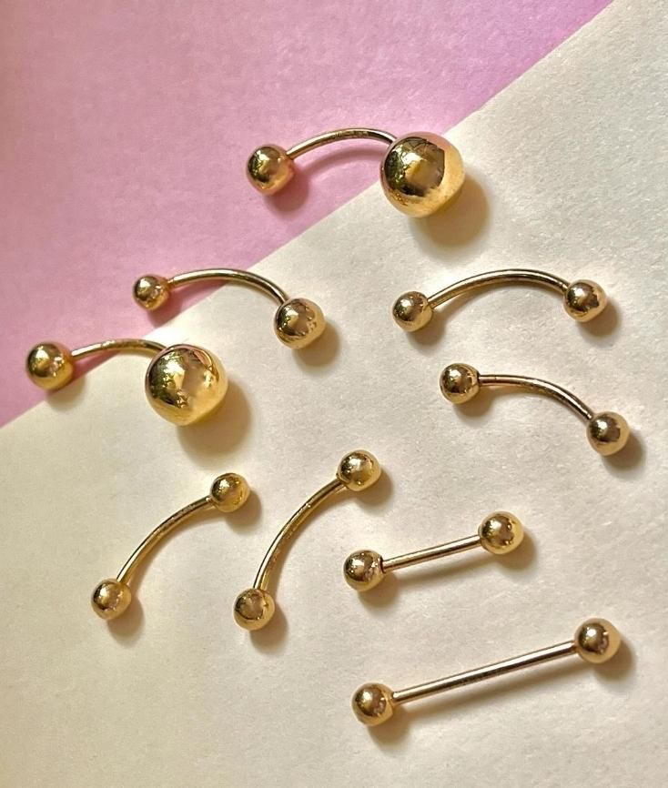 ساخت انواع پیرسینگ های طلا ماهسین|جواهرات|اسلام‌شهر, |دیوار