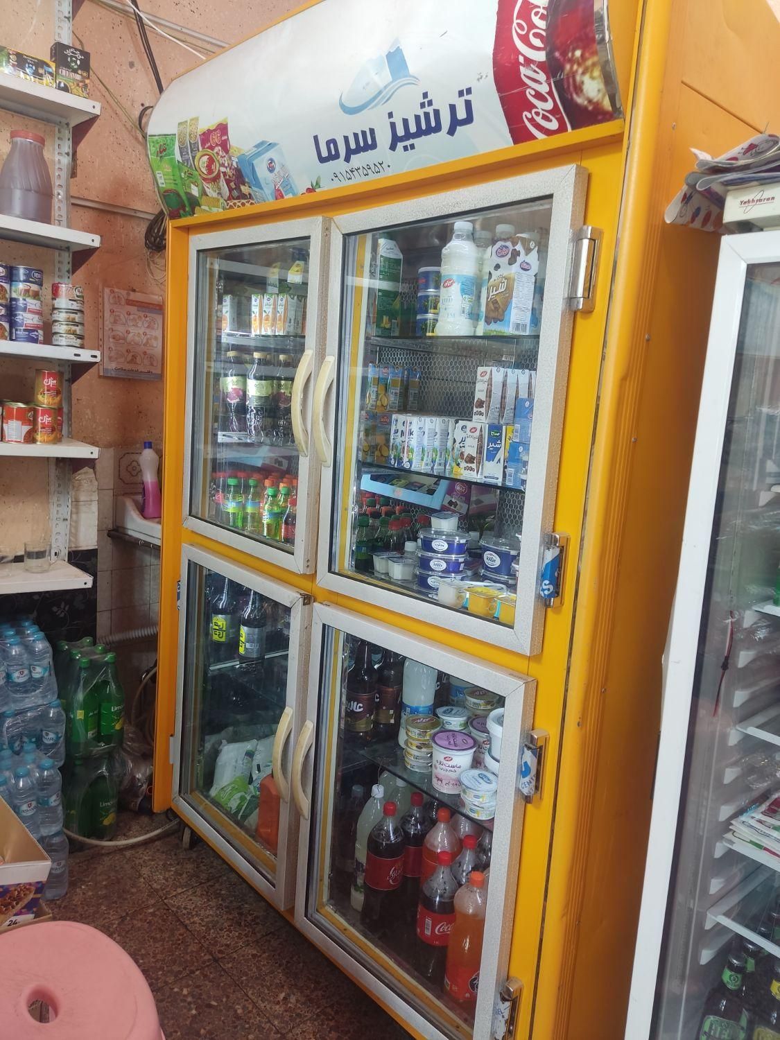 دو تا یخچال مناسب سوپر مارکت|یخچال و فریزر|کاشمر, |دیوار