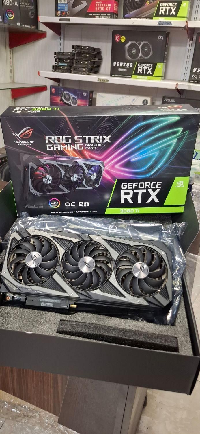 کارت گرافیک گیمینگ 3080ti asus rogstrix|قطعات و لوازم جانبی رایانه|تهران, آذربایجان|دیوار