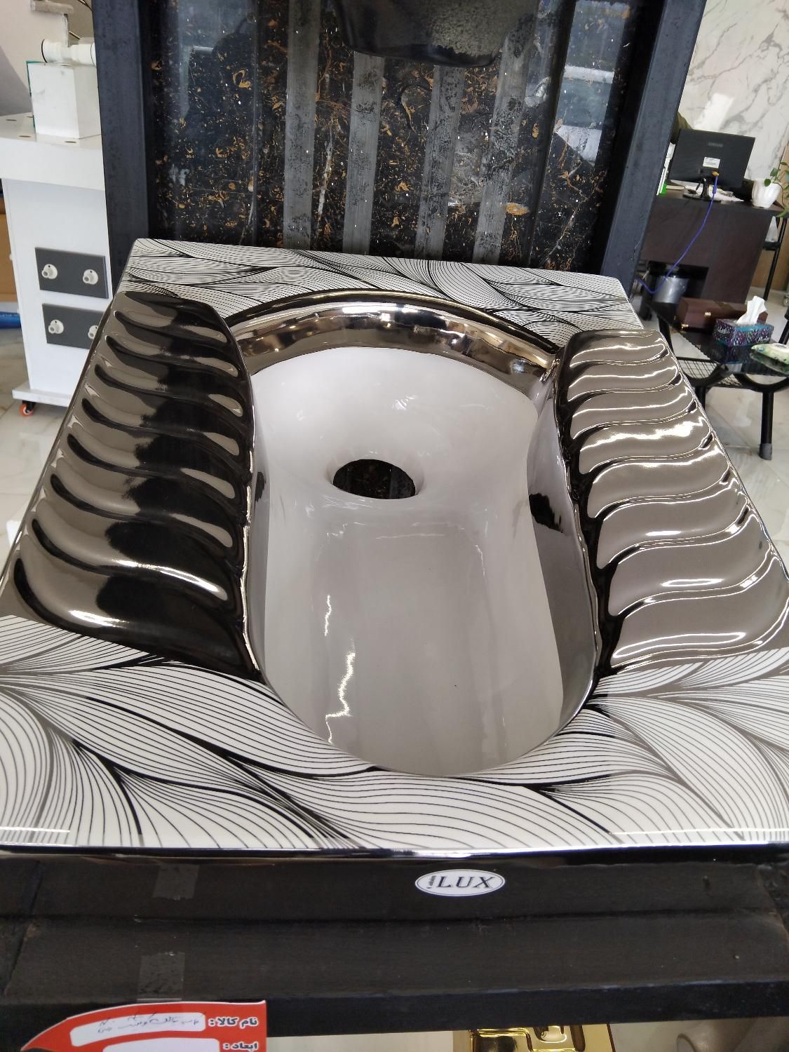 انواع کاسه توالت ایرانی در رنگ و ابعاد مختلف|لوازم سرویس بهداشتی|رشت, حومه رشت|دیوار