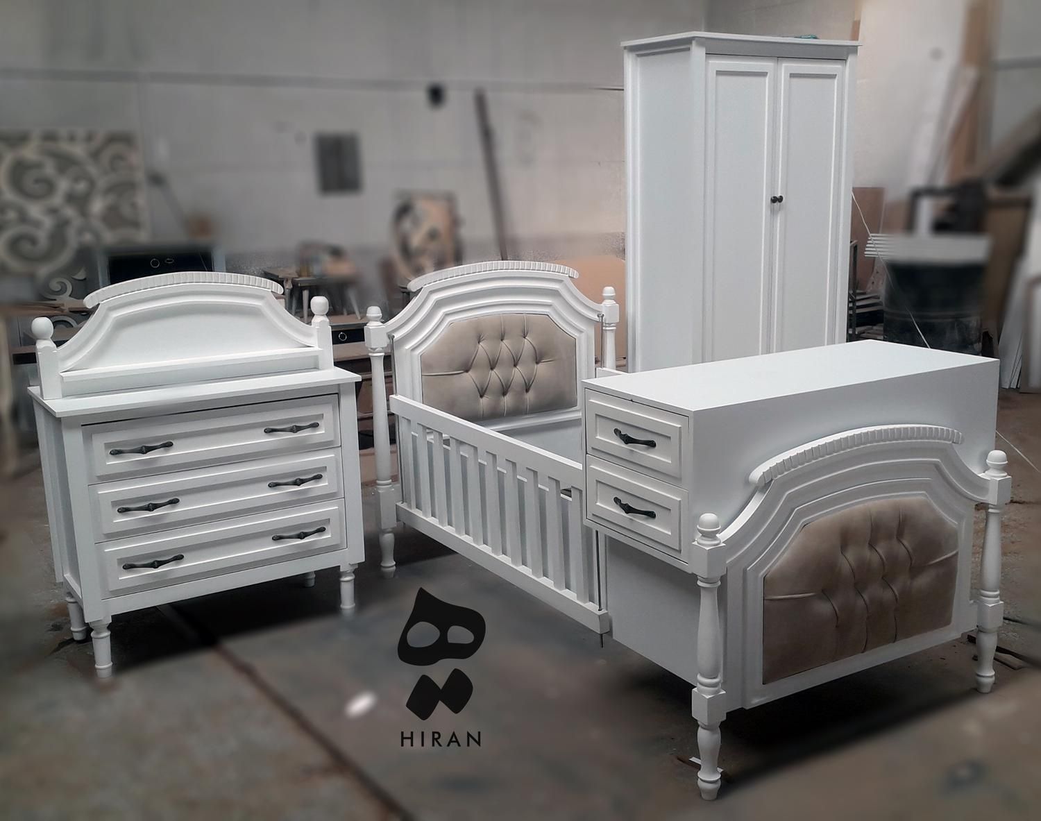 سرویس خواب کودک و نوجوان لمسه دار مینیمال|تخت و سرویس خواب|مشهد, نوید|دیوار