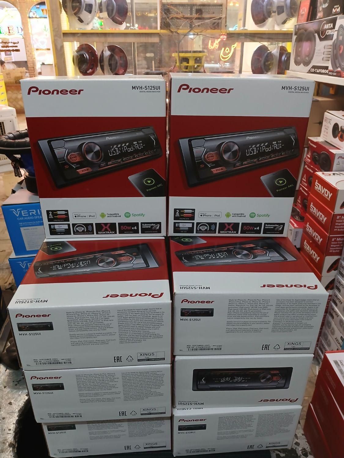 پخش ضبط سیستم پایونیر 125 و4250 بلوتوث بهترین قیمت|قطعات یدکی و لوازم جانبی|تبریز, |دیوار