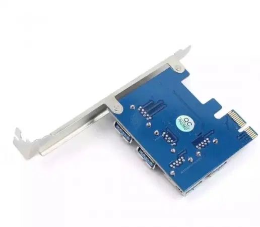 تبدیل pci exبه usb.  داری ۴ پورت،وچیپست دار|قطعات و لوازم جانبی رایانه|تهران, فلسطین (میدان انقلاب)|دیوار