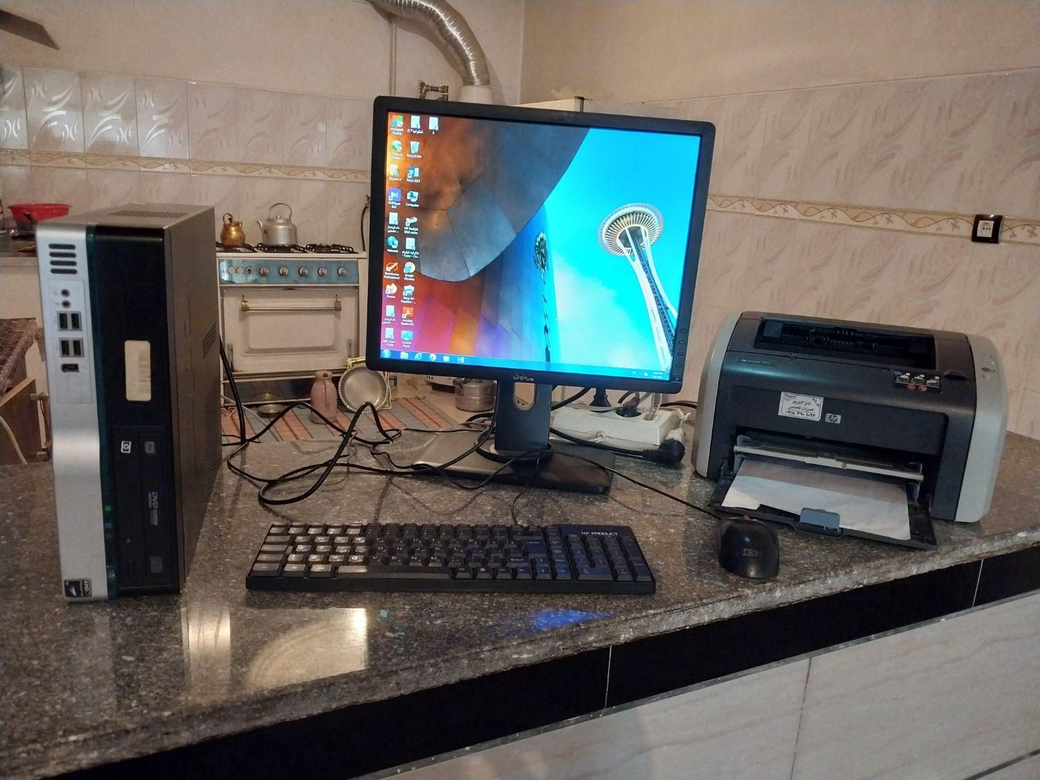 فروش کامل کامپیوتر و پرینتر|رایانه رومیزی|همدان, |دیوار