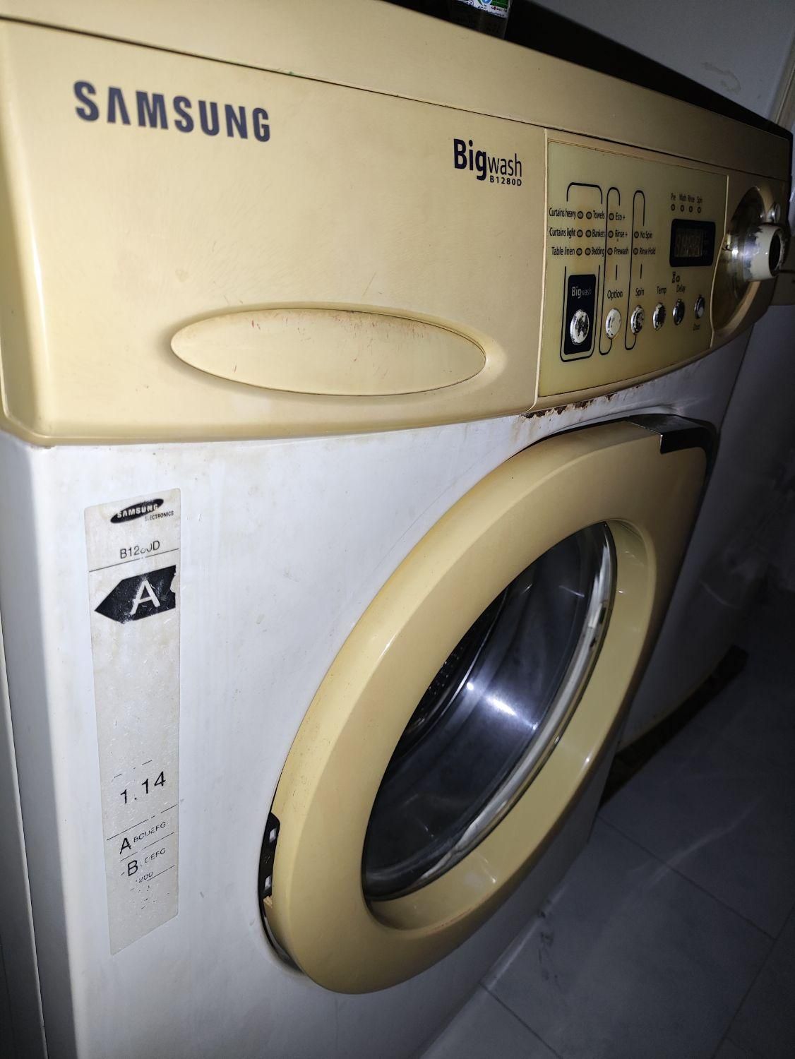 ماشین لباسشویی سامسونگ BigWash + سرویس کامل|ماشین لباسشویی و خشک‌کن لباس|بابل, |دیوار