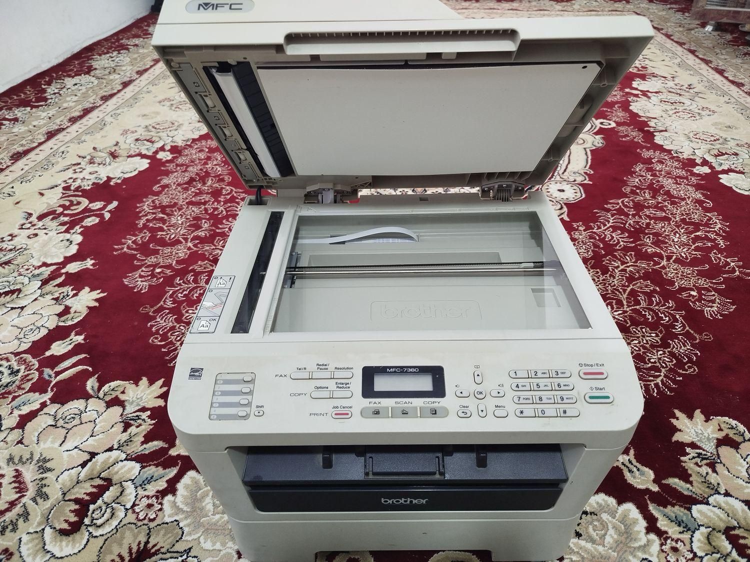 پرینتر 4 کاره مدل brother mfc-7360|پرینتر، اسکنر، کپی، فکس|آق قلا, |دیوار