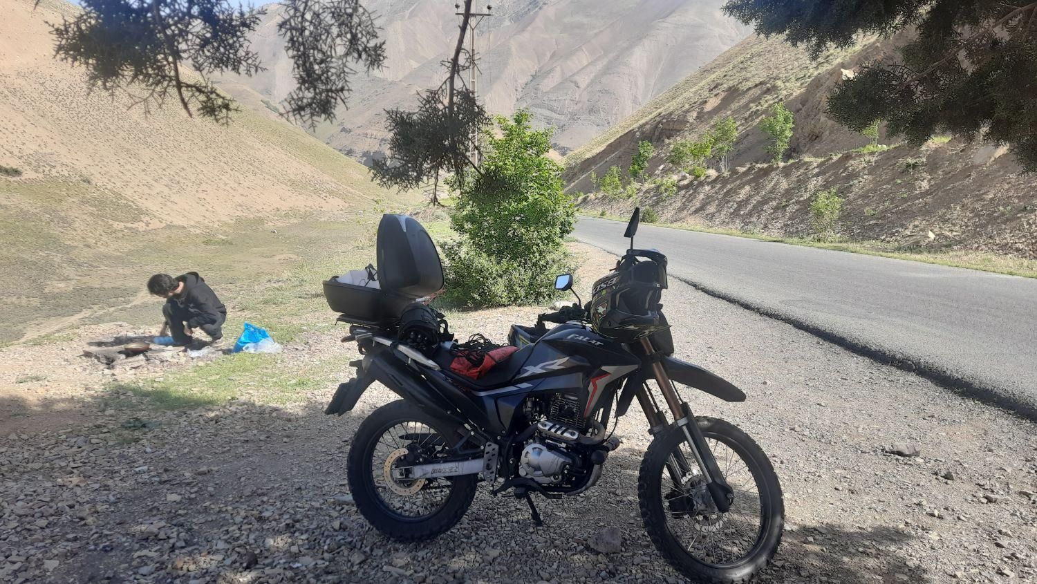 موتور فلات xr 250|موتورسیکلت|تهران, سعادت‌آباد|دیوار