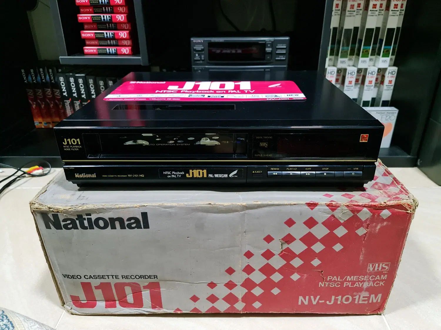 ویدیو    National  NV  J101|پخش‌کننده DVD و ویدیو|تهران, لویزان|دیوار