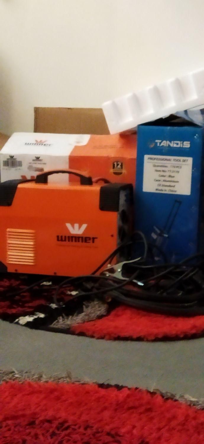 فروش دستگاه جوش آرگون200TIG آمپرAC DC اجاره نردبان|ماشین‌آلات صنعتی|ارومیه, |دیوار