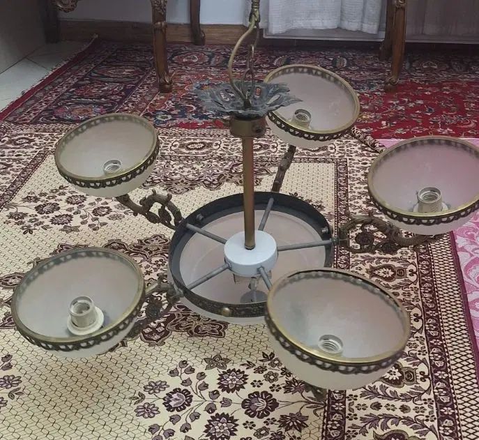 لوستر ۵ شعله|لوستر و چراغ آویز|تهران, فلاح|دیوار