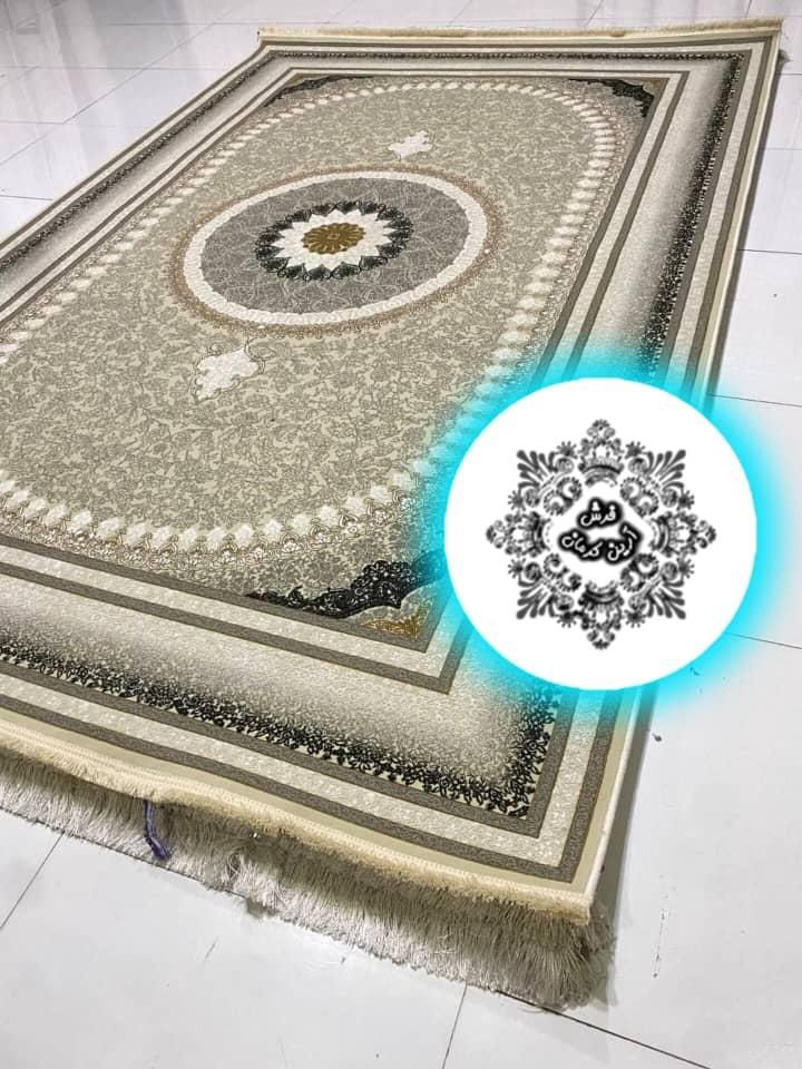 هانا رنگ تیره کف ساده فرش مدوسا|فرش|جیرفت, |دیوار