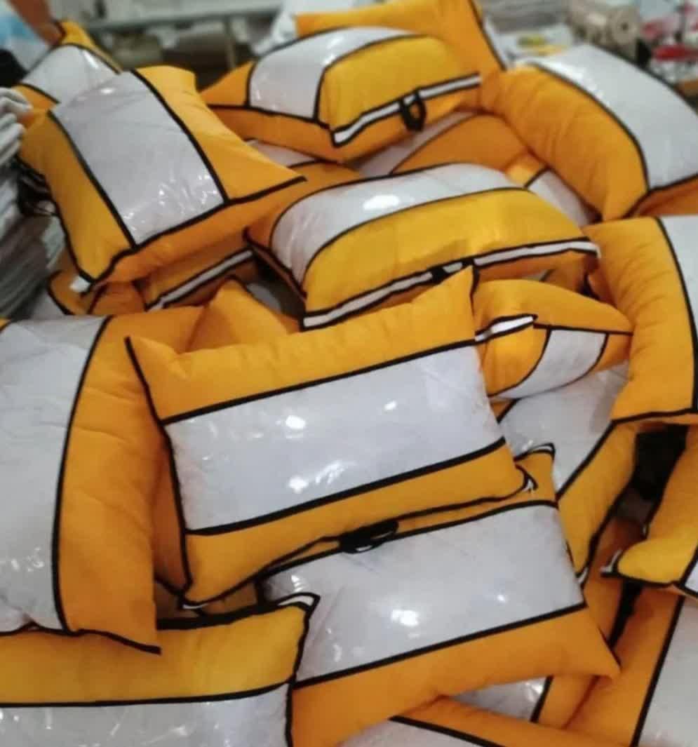 بالش عروس شرکتی اعلا|رختخواب، بالش، پتو|قم, چهل درخت|دیوار