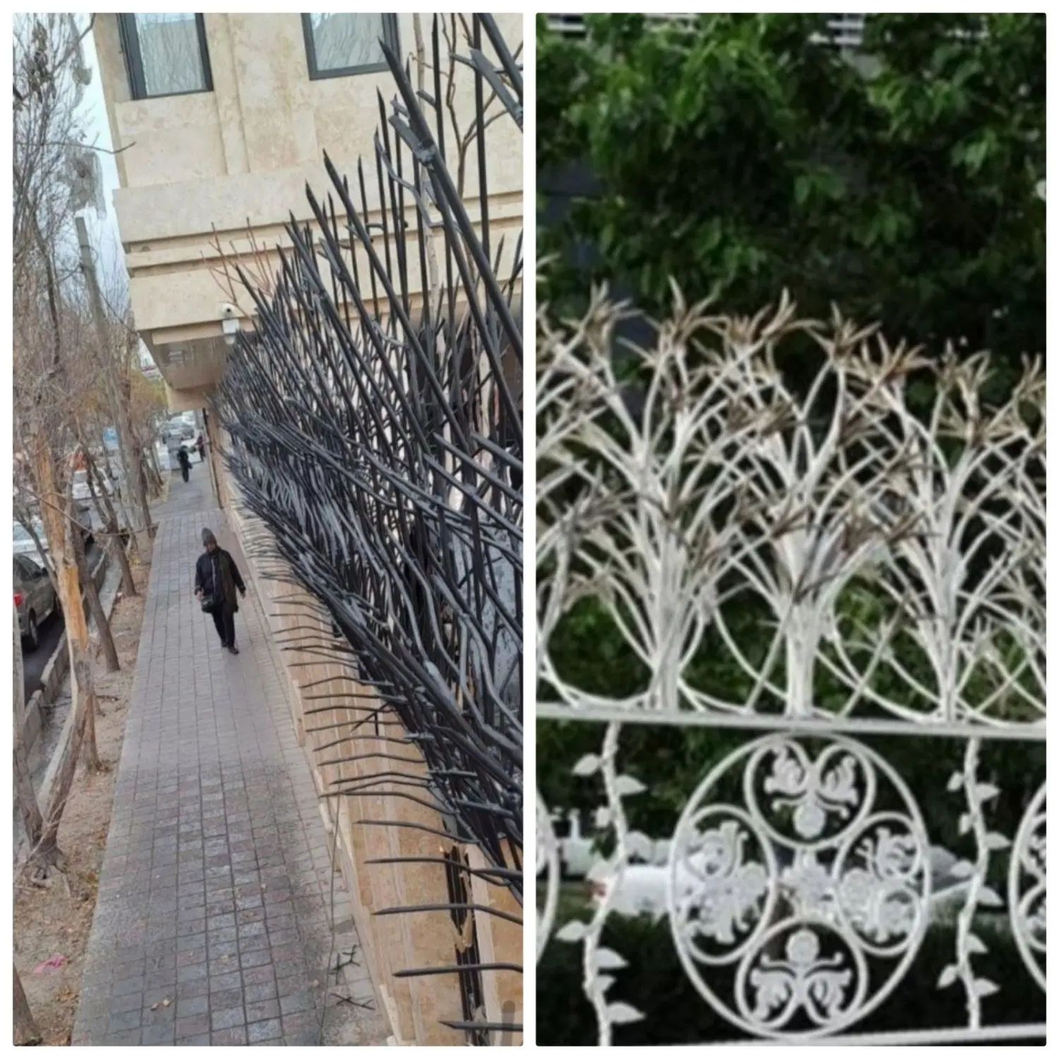 حفاظ شاخگوزنی ابشاری سرنیزه ای شاخ گوزنی|مصالح و تجهیزات ساختمان|رشت, توشیبا|دیوار