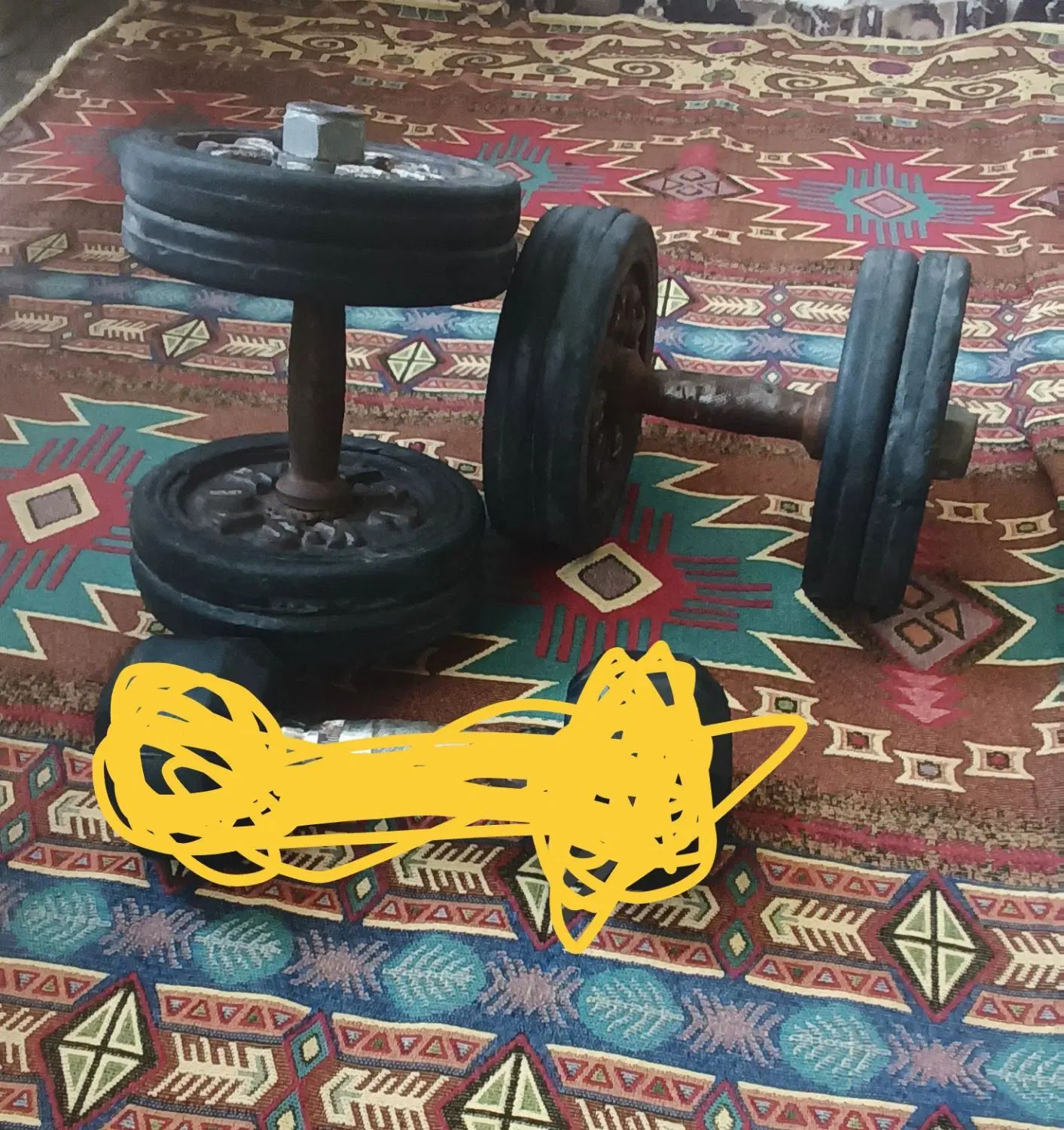 دمبل|تجهیزات ورزشی|مشهد, موعود|دیوار