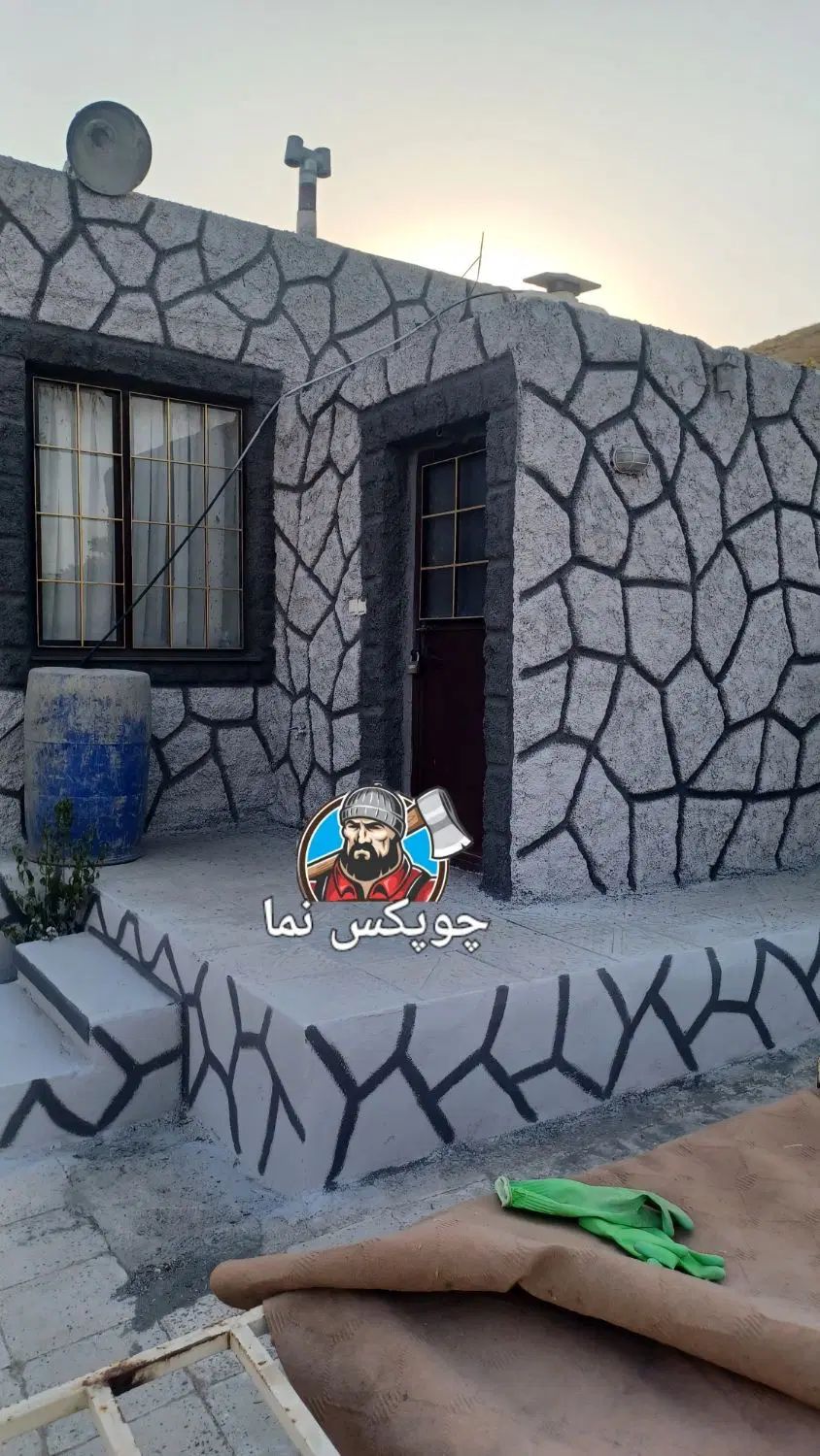 ساخت آلاچیق آبنما نمای باغ باربیکیو شومینه نرده|خدمات پیشه و مهارت|سنندج, |دیوار