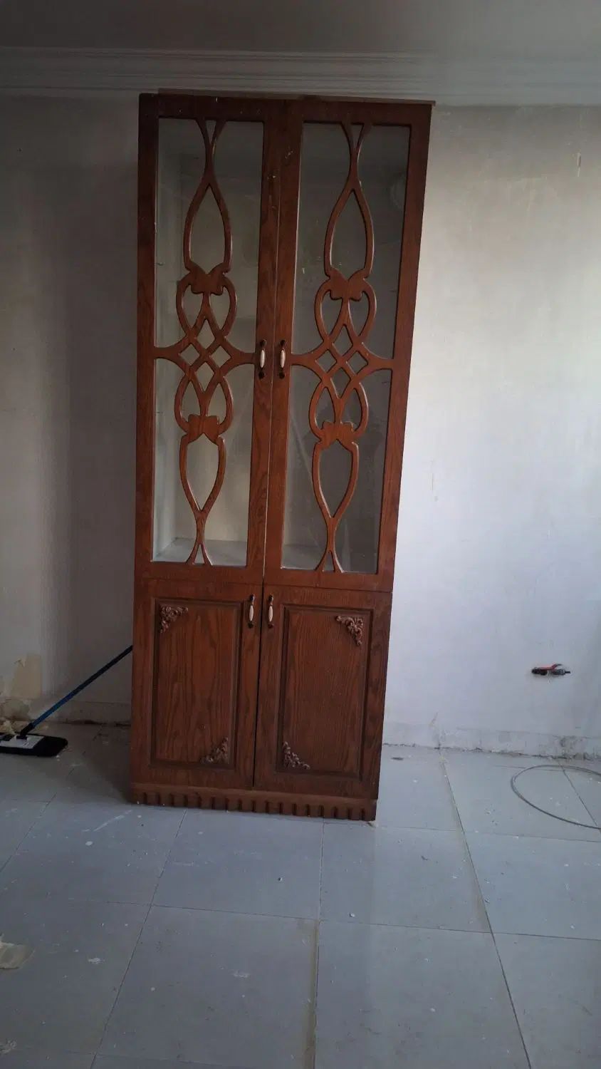کابینت دو تیکه کاربردی|بوفه، ویترین، کنسول|مشهد, رسالت|دیوار