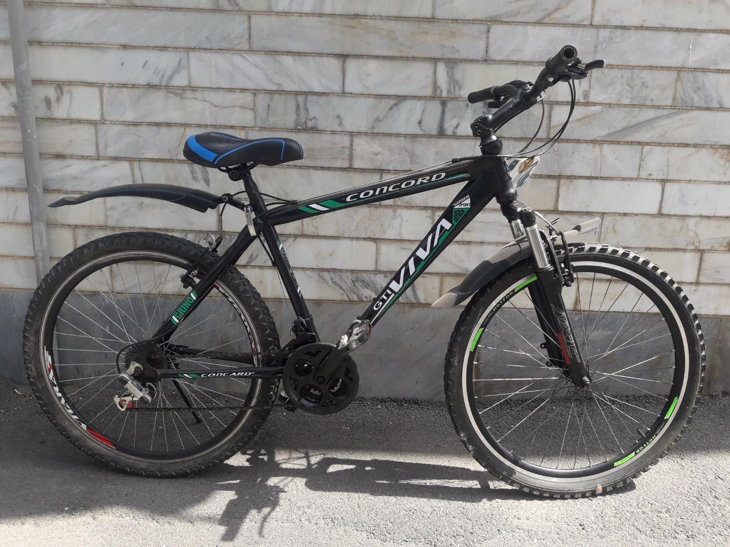 دوچرخه ۲۶ دنده ای  کمک فنردار|دوچرخه، اسکیت، اسکوتر|رشت, جماران|دیوار