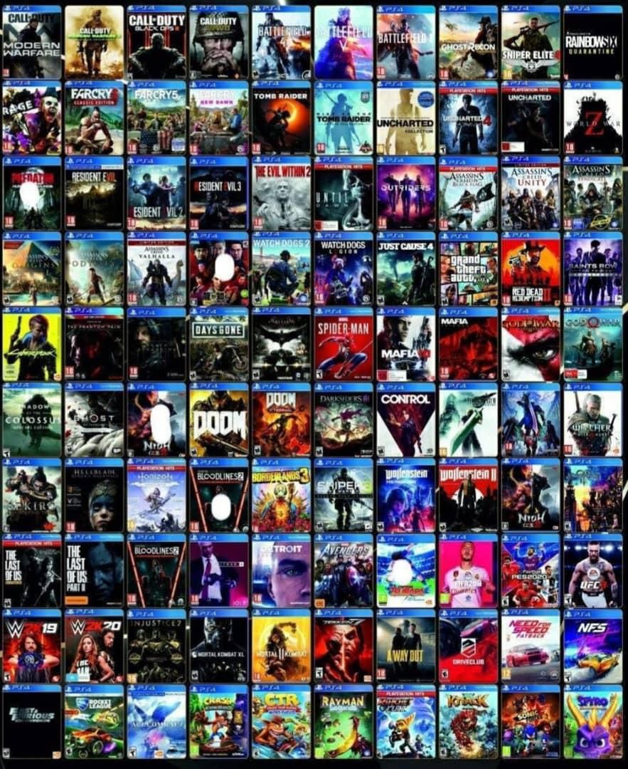 نصب انواع بازی ps4 و ps5|کنسول، بازی ویدئویی و آنلاین|تهران, ستارخان|دیوار