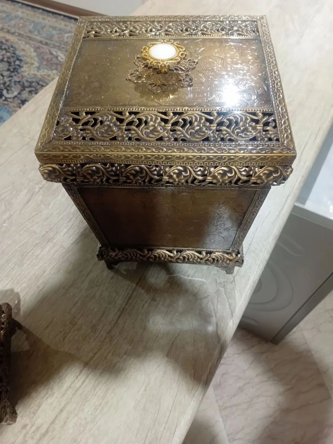 جا دستمال کاغذی با سطل آشغال|صنایع دستی و سایر لوازم تزئینی|تهران, فردوس|دیوار