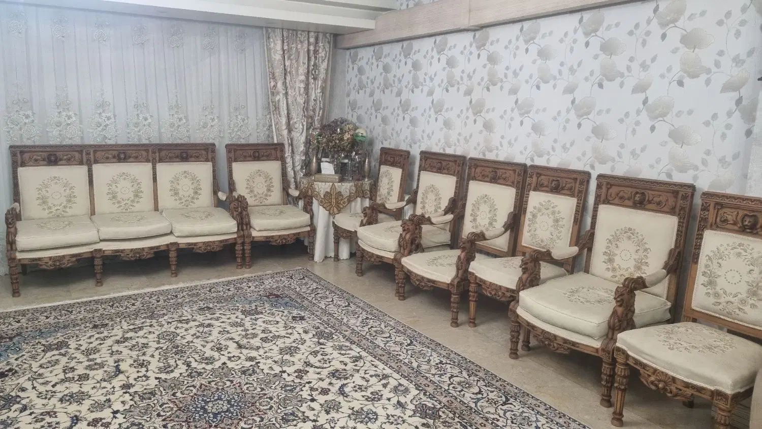 مبل و نهار خوری استیل فروش فوری|مبلمان خانگی و میز عسلی|اصفهان, سعادت‌آباد|دیوار