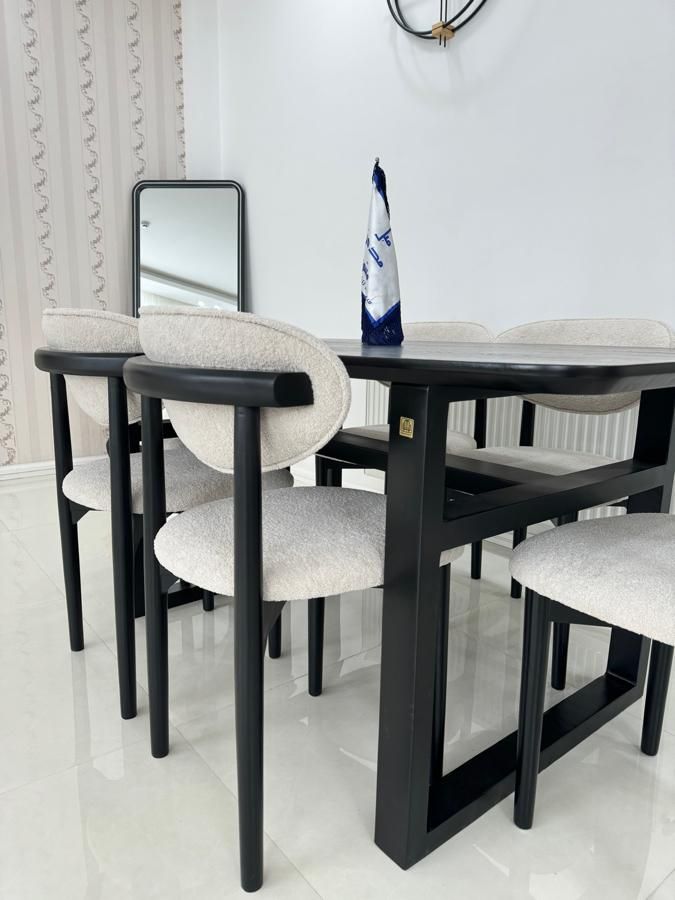 ناهار خوری ۶نفره مینیمال|میز و صندلی غذاخوری|مشهد, کوثر|دیوار