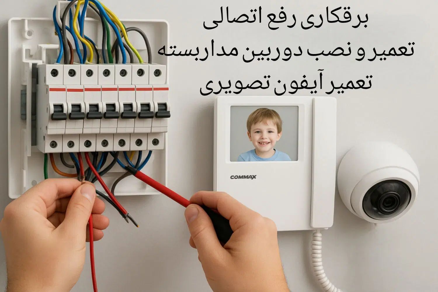 برقکار،نصب دوربین مداربسته تعمیر آیفون تصویری|خدمات پیشه و مهارت|تهران, سهروردی|دیوار