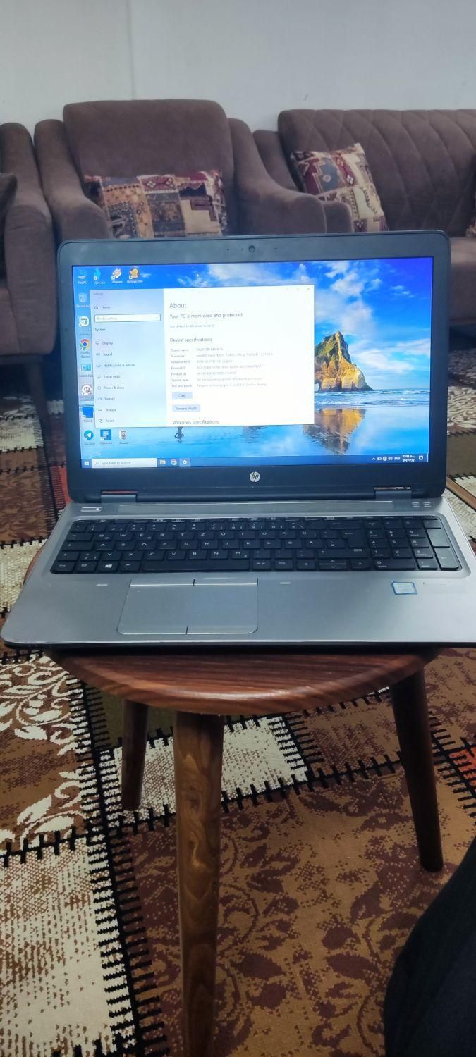 لپ تاپ  hp probook 650 G3 core i5 نسل ۷|رایانه همراه|اصفهان, بهارستان|دیوار