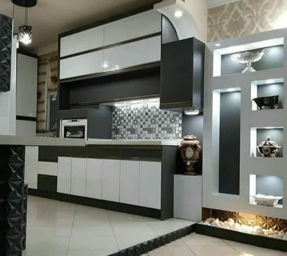 کابینت دو پله ام دی اف ساده هایگلاس کمد دیواری|مصالح و تجهیزات ساختمان|پاکدشت, پاکدشت (مامازند)|دیوار