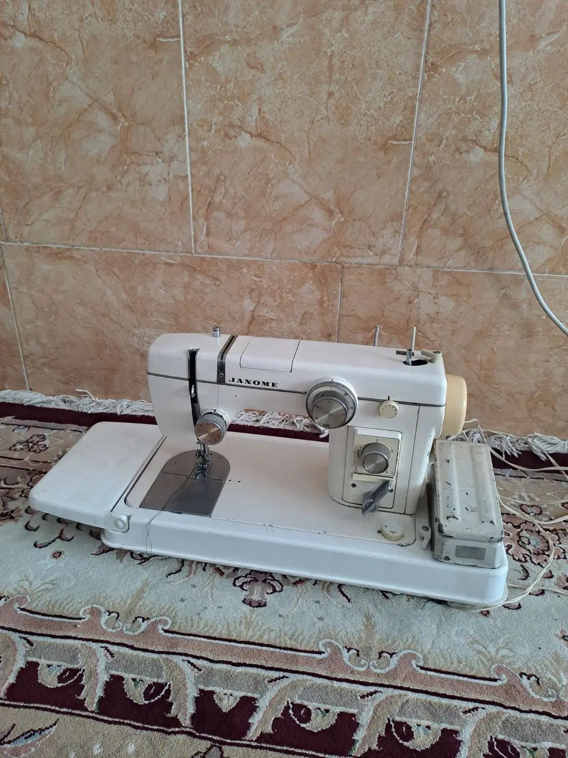 چرخ ژانومه ۸۰۲ ژاپن اصل|چرخ خیاطی و ریسندگی|مشهد, شهید معقول|دیوار