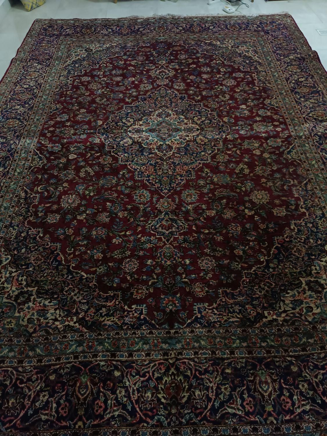 دستباف قدیمی ۱۲ متریی|فرش|گرگان, |دیوار