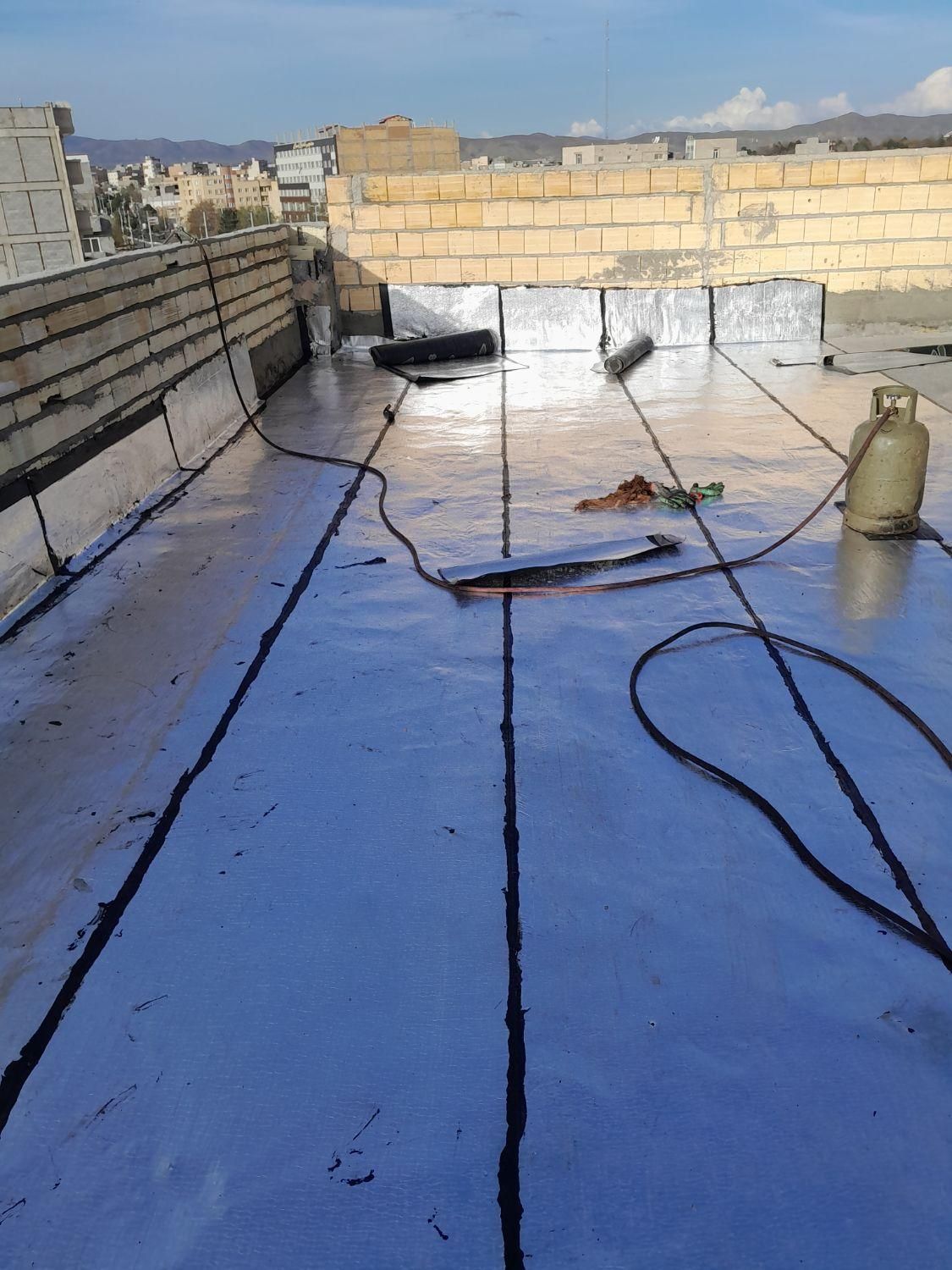 ایزوگام قیر.گونی آسفالت|خدمات پیشه و مهارت|اهر, |دیوار