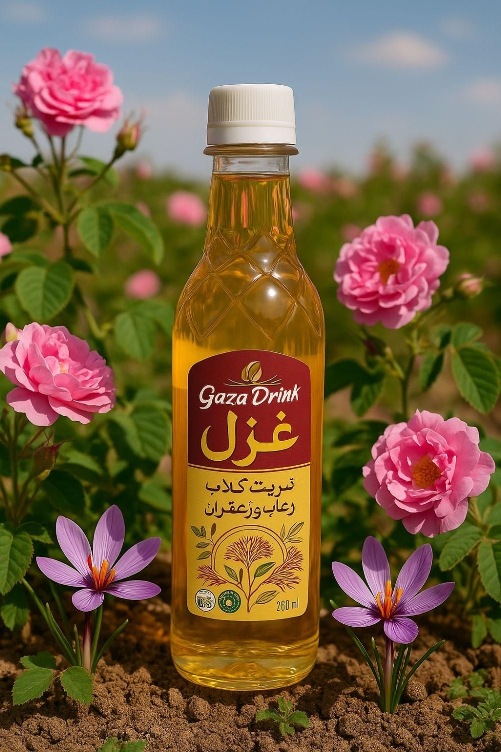عصارکده/شربت گلاب زعفران غزل/طعمی از طبیعت|خوردنی و آشامیدنی|کاشان, میدانگاه آقا|دیوار
