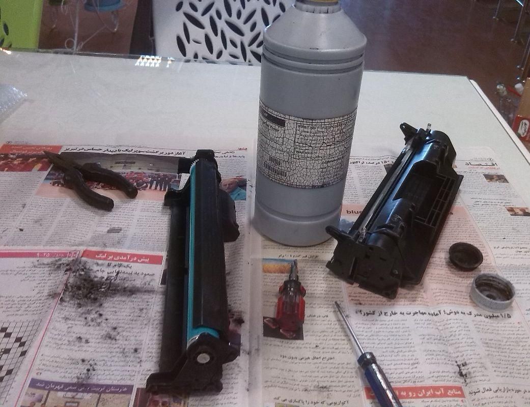 شارژ کارتریج و تعمیر پرینتر لیزری (در محل)|خدمات رایانه‌ای و موبایل|تهران, جنت‌آباد جنوبی|دیوار