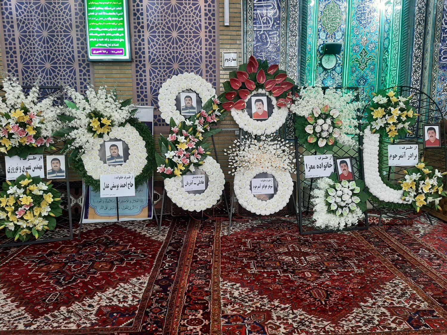 اجاره تاج گل تسلیت ارسال رایگان|خدمات پذیرایی، مراسم|تبریز, |دیوار