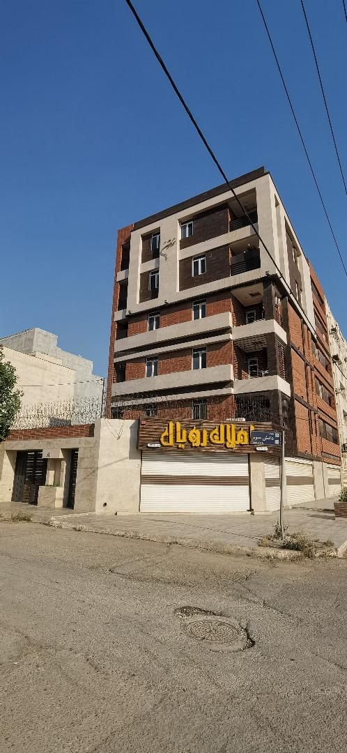 طبقه ۴ - دو نبش - رو به پارک - آسانسور و پارکینگ|فروش آپارتمان|اهواز, کوی باهنر|دیوار