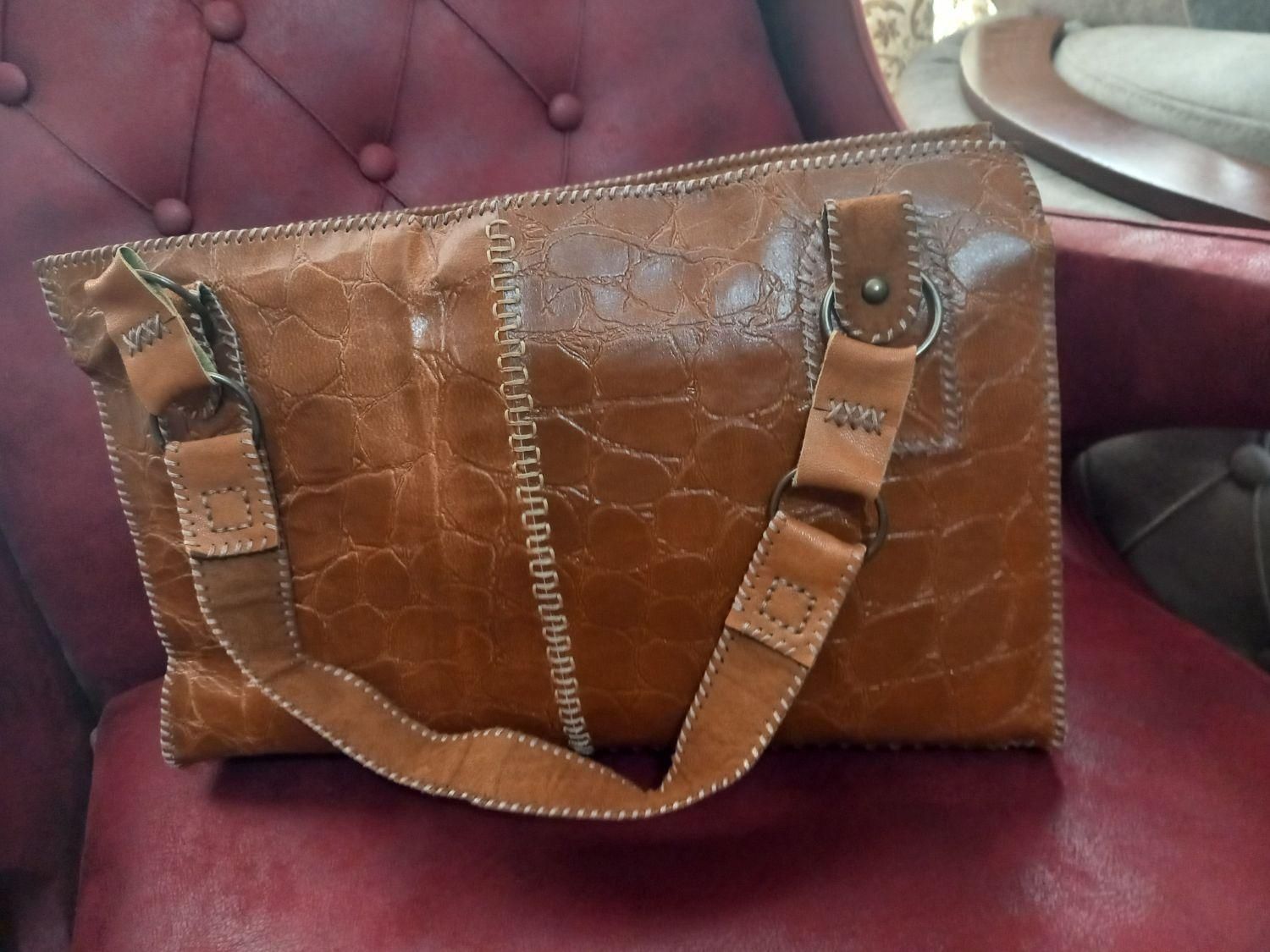 کیف چرم طبیعی|کیف، کفش، کمربند|شاندیز, |دیوار