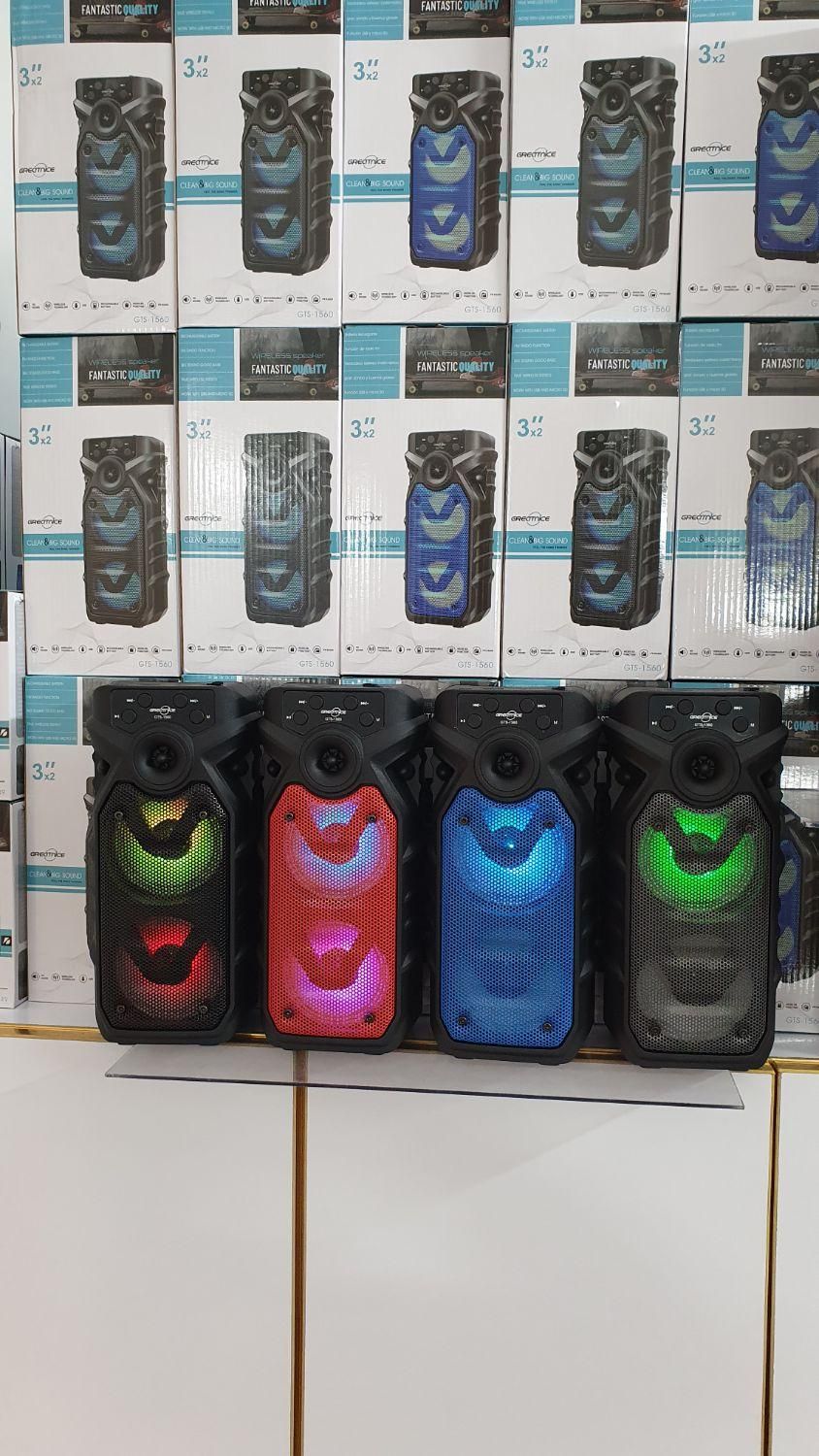 اسپیکر بلوتوثی قابل حمل GTS-1560|پخش‌کننده همراه|تهران, جمهوری|دیوار