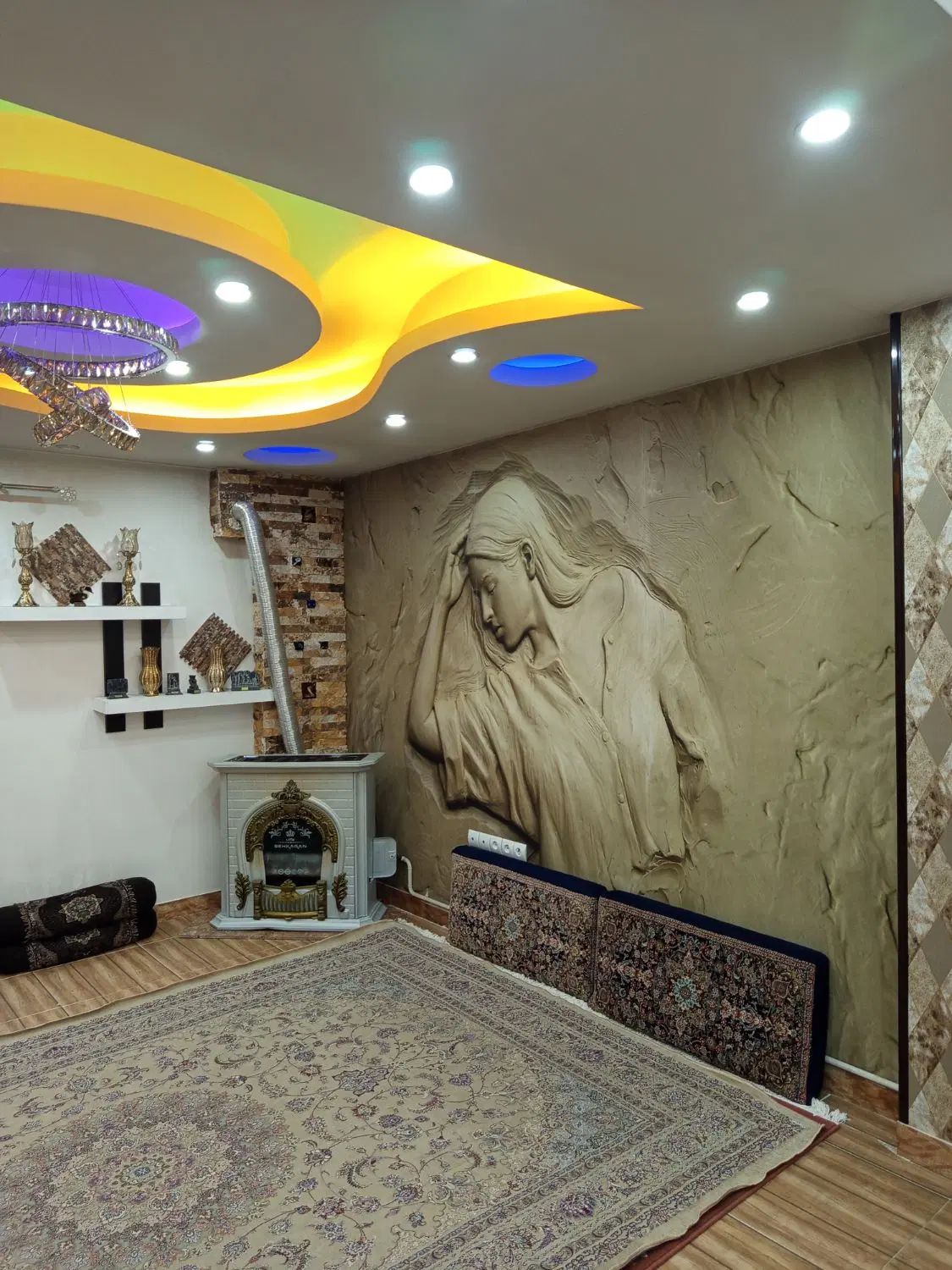 رهن آپارتمان ۱۰۰ متری ۲ خوابه طبقه ۲|اجارهٔ آپارتمان|کرج, شهرک امیر المومنین|دیوار