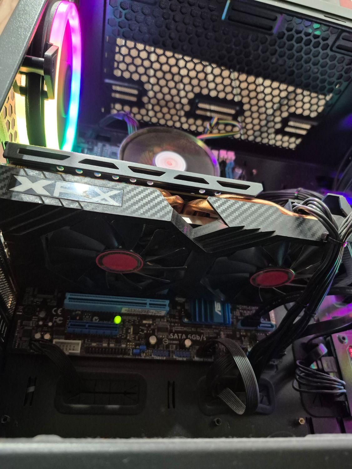 کارت گدافیک rx 580 8gb gddr5 در حد نو|قطعات و لوازم جانبی رایانه|آق قلا, |دیوار
