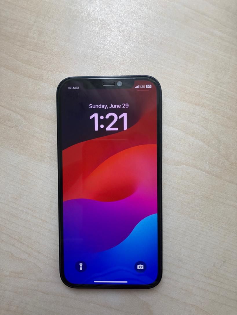 اپل iPhone 12 با حافظهٔ ۱۲۸ گیگابایت|موبایل|تهران, چیتگر|دیوار