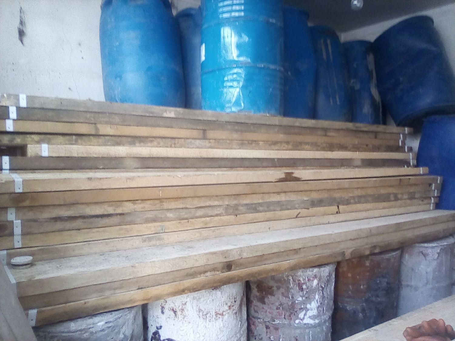 تخته  زیر پا در ابعاد مختلف بشکه .شمشه  و...|مصالح و تجهیزات ساختمان|گرگان, |دیوار