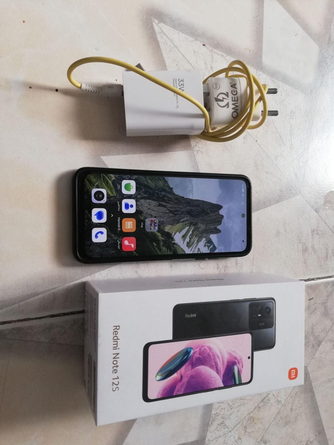 گوشی نوت 12 S شیایومی نو در حد صفر|موبایل|گرگان, |دیوار