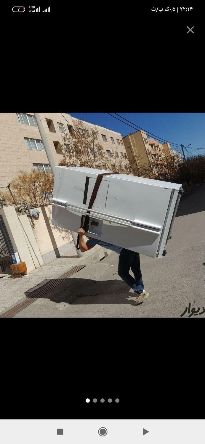 باربری‌واسباب‌کشی‌منزل‌وجابجای ساید‌کارگرتنها|خدمات حمل و نقل|مشهد, الهیه|دیوار