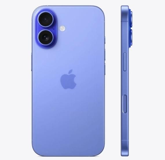 آیفون ۱۶ نرمال آکبند با ریجستر رنگبلو|موبایل|مشهد, کوه سنگی|دیوار