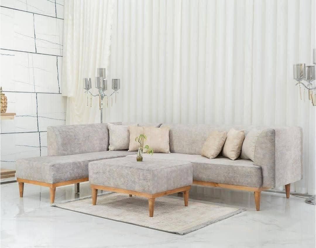 مبل مینیمال ال|مبلمان خانگی و میز عسلی|قم, قلعه صدری|دیوار