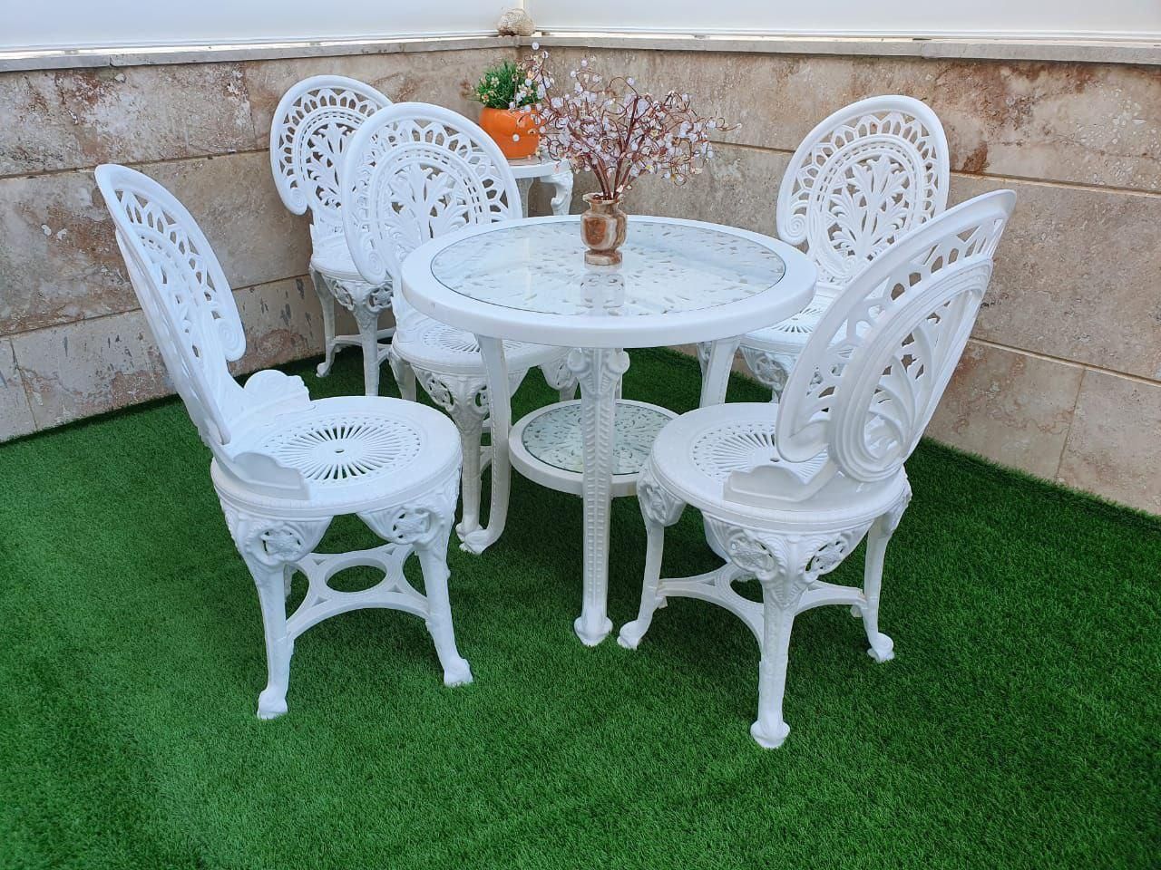 میز و صندلی پلیمری بادوام مناسب فضای باز و بسته|میز و صندلی غذاخوری|تهران, ازگل|دیوار