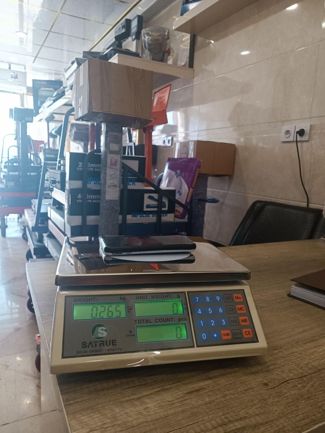 ترازو قطعه شمار ساتریو SATRUE60kg|ماشین‌آلات صنعتی|پاکدشت, خاتون آباد|دیوار