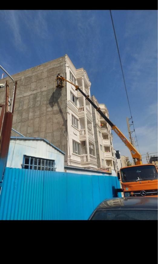 خاور جرثقیل سه تن کفی(مجهز به سبد بالابر و بسکت)|خدمات حمل و نقل|یزد, |دیوار