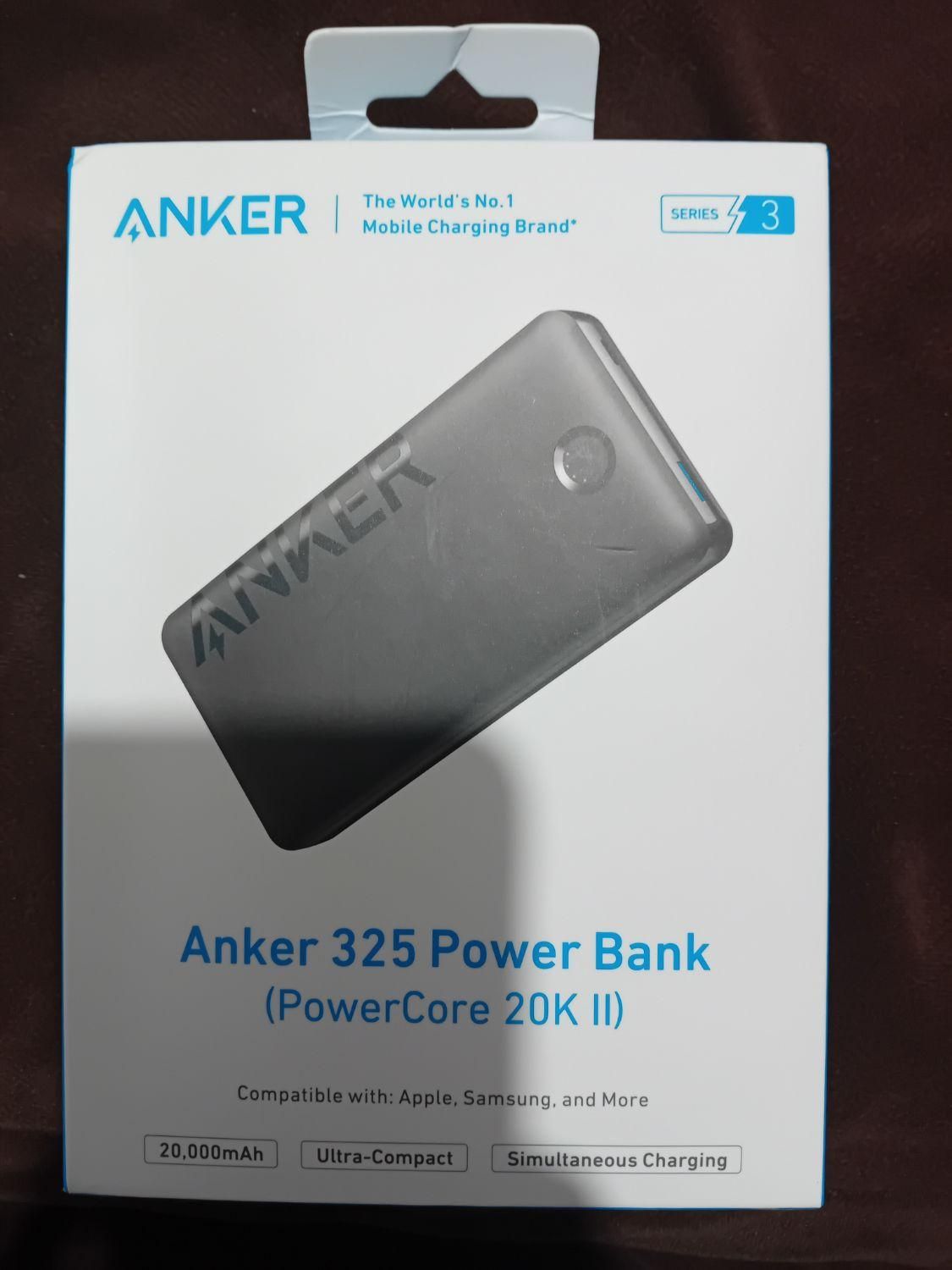 پاور بانک اورجینال مدل انکر / Anker فست شارژ|لوازم جانبی موبایل و تبلت|قم, نیروگاه|دیوار