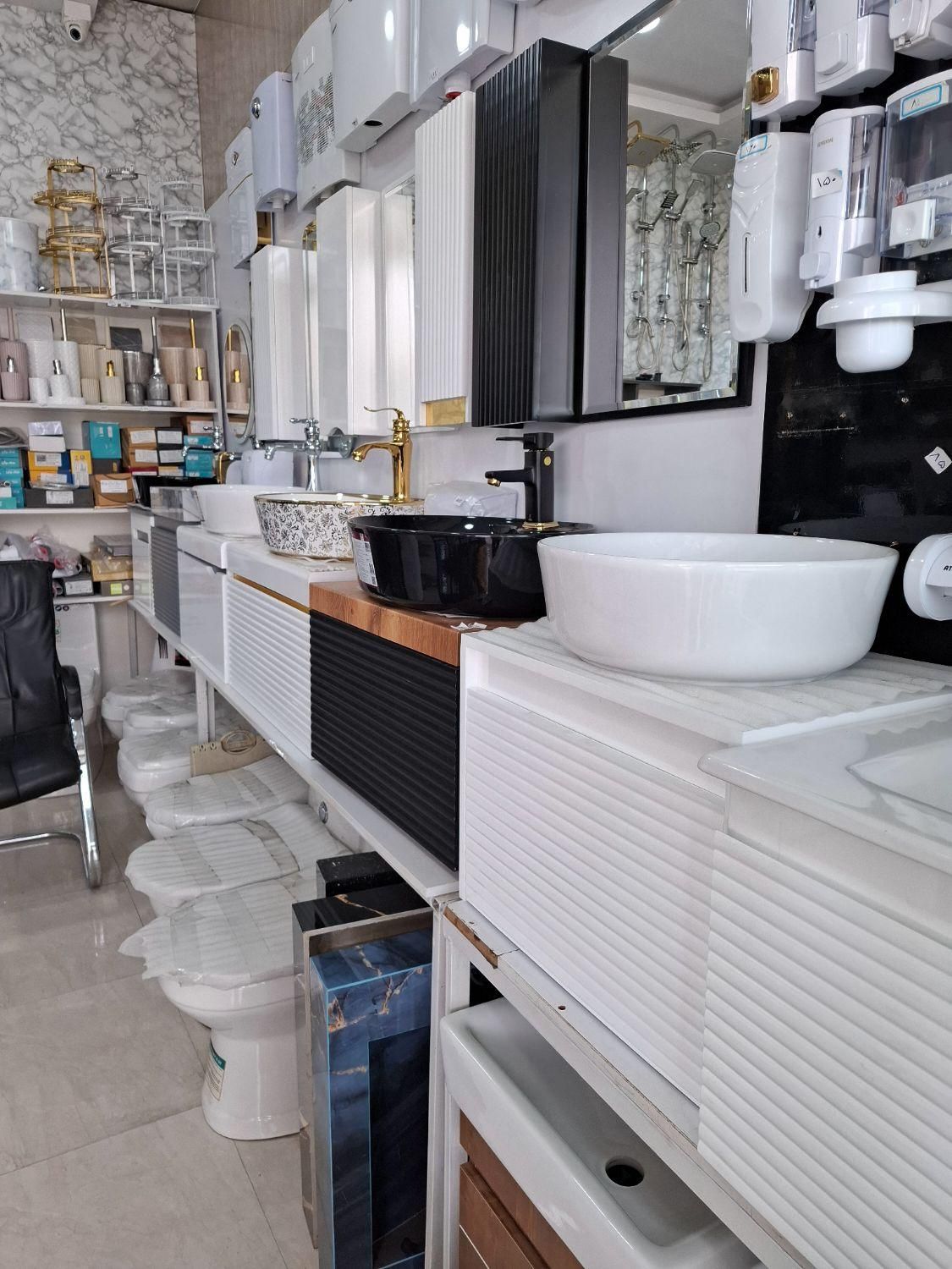 شیرآلات و روشویی|مصالح و تجهیزات ساختمان|پرند, فاز ۱|دیوار